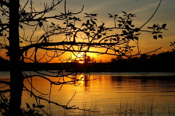 Lake Metigoshe Campground, Manitoba, Canada - Sunset